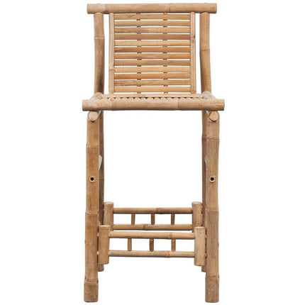 Barstolar 2 st bambu