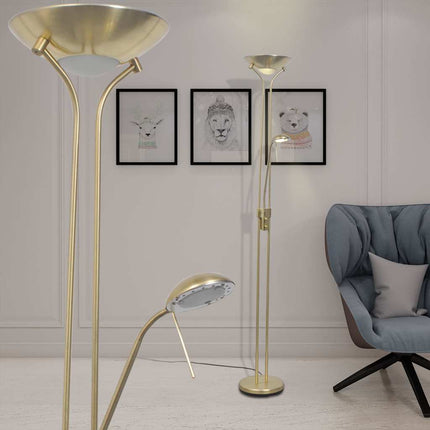Dimbar golvlampa LED 23 W