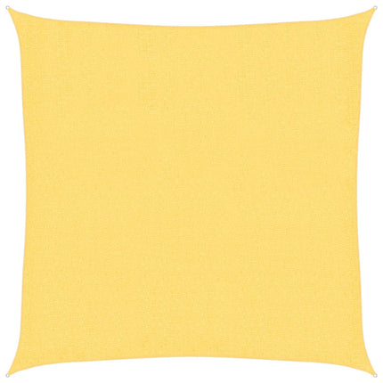 Solskärmssegel HDPE kvadratiskt 3,6 x 3,6 m beige