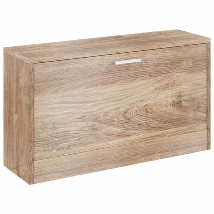 Skoförvaringsbänk ek 80x24x45 cm