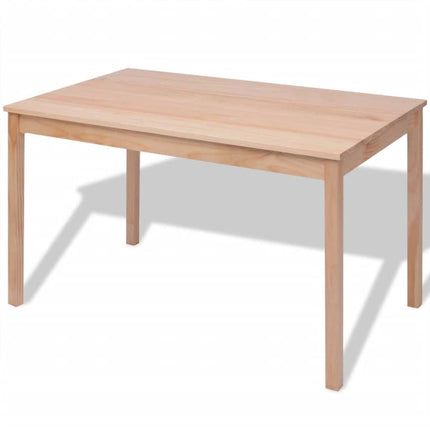 Matbord och stolar 7 delar furu