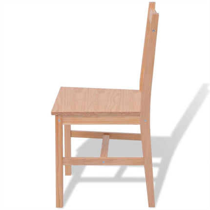 Matbord och stolar 7 delar furu