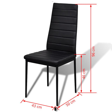 Matgrupp 5 delar svart