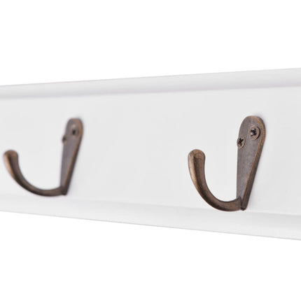 Hatthylla MDF barockstil vit