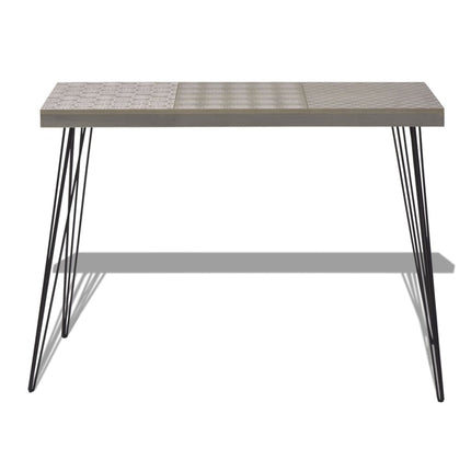 Konsolbord 90x30x71,5 cm grå