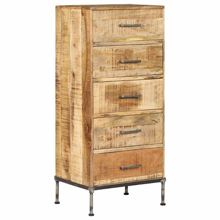 Byrå 45x35x106 cm massivt mangoträ