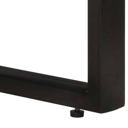 Skrivbord med 2 lådor 110x50x77 cm massivt sheshamträ