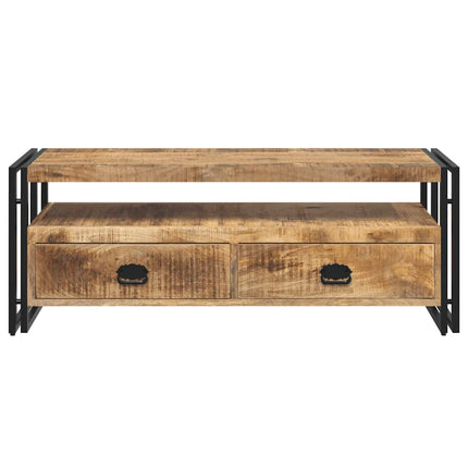 Tv-bänk 120x35x45 cm massivt mangoträ