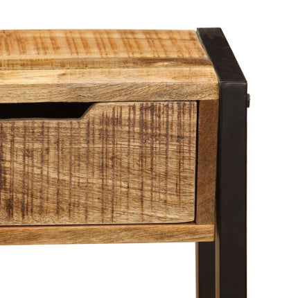 Skänk med 3 lådor 110x35x75 cm massivt mangoträ