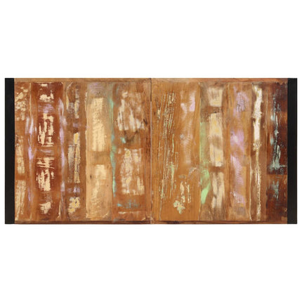 Matbord 160x80x75 cm massivt återvunnet trä