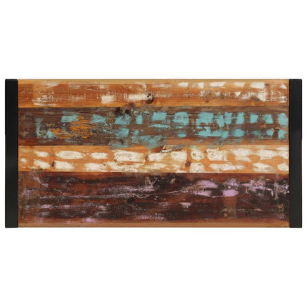 Soffbord 120x60x40 cm massivt återvunnet trä