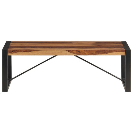 Soffbord 120x60x40 cm massivt sheshamträ
