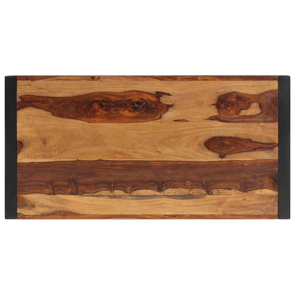 Soffbord 120x60x40 cm massivt sheshamträ
