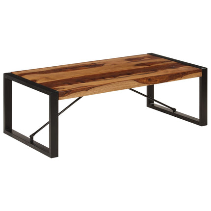 Soffbord 120x60x40 cm massivt sheshamträ