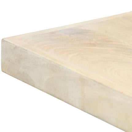Matbord 140x70x75 cm massivt blekt mangoträ