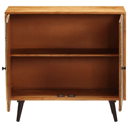 Skänk 80x30x75 cm massivt akaciaträ