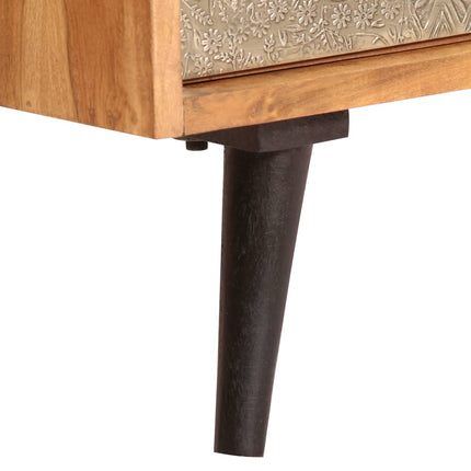Skänk 80x30x75 cm massivt akaciaträ