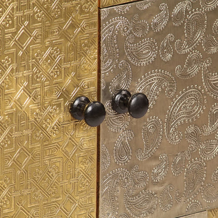 Skänk 80x30x75 cm massivt akaciaträ