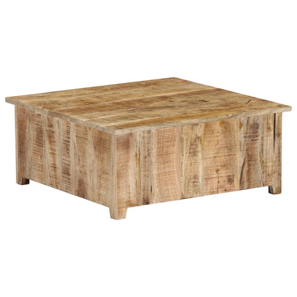 Soffbord 70x70x30 cm massivt mangoträ
