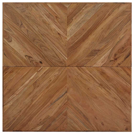 Soffbord 110x110x36 cm massivt akaciaträ