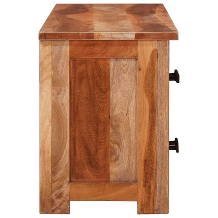 Tv-bänk 110x30x40 cm massivt trä