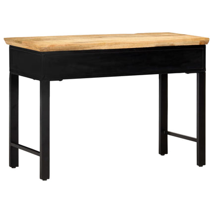 Skrivbord 110x50x76 cm massivt mangoträ