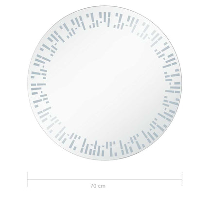 Badrumsspegel LED 70 cm