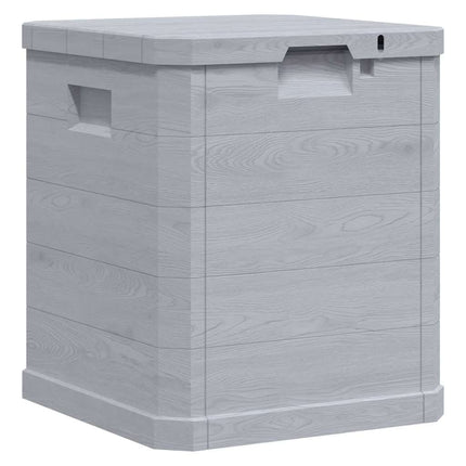 Dynbox 90 liter ljusgrå