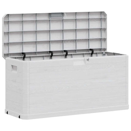 Dynbox 280 liter ljusgrå
