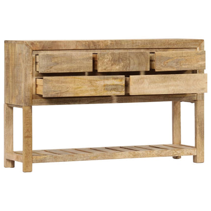 Skänk 120x30x75 cm massivt mangoträ