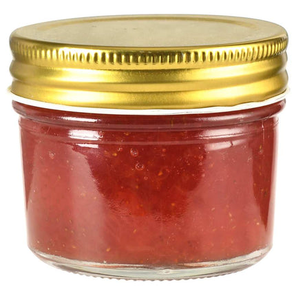 Syltburkar i glas med guldfärgade lock 24 st 110 ml