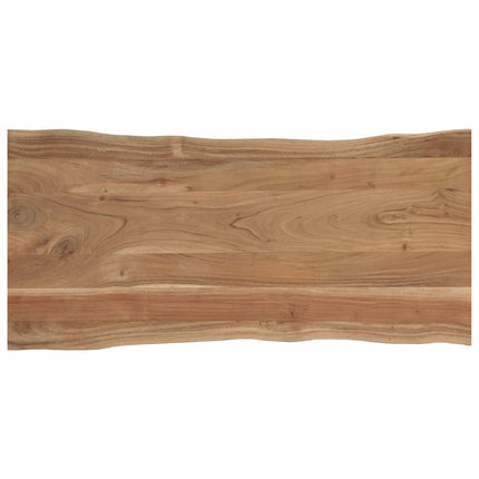 Matbord 120x58x76 cm massivt akaciaträ