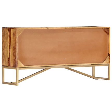 Skänk 118x30x60 cm massivt sheshamträ