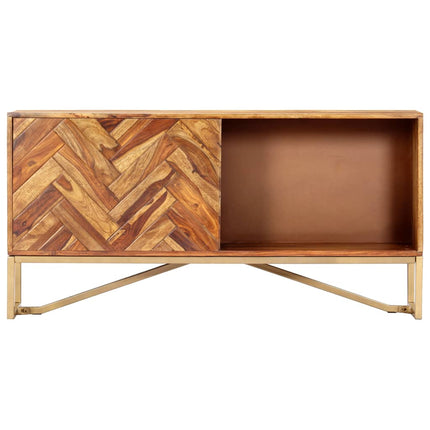 Skänk 118x30x60 cm massivt sheshamträ