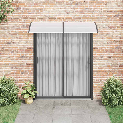 Entrétak svart och transparent 200x75 cm PC