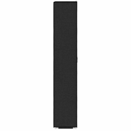 Skoförvaring 60x30x166 cm svart tyg