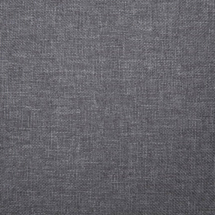 Bänk 139,5 cm konstläder ljusgrå