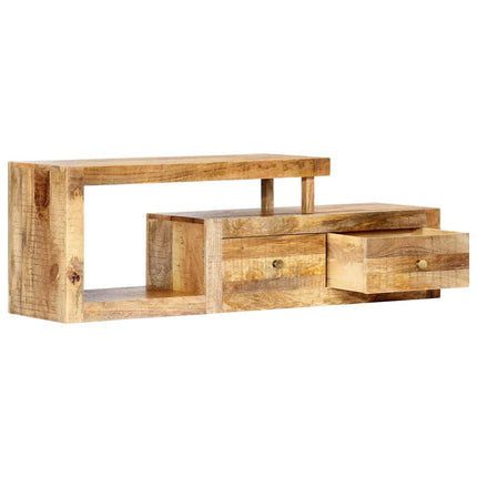 TV-bänk 120x30x40 cm massivt mangoträ