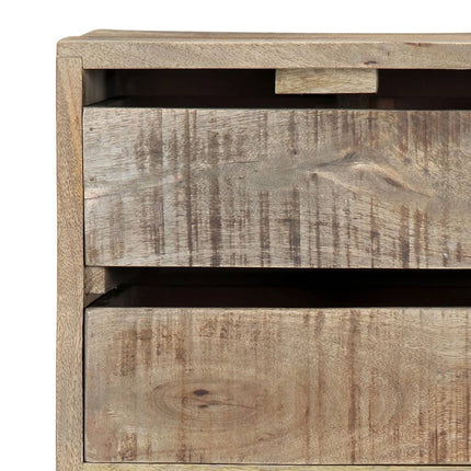 Skänk 140x30x60 cm massivt mangoträ