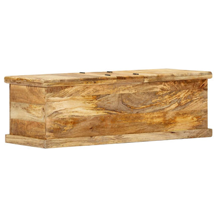 Soffbord 100x50x35 cm massivt mangoträ