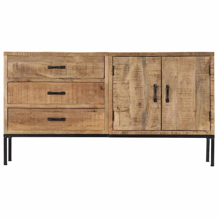 Skänk 140x35x75 cm massivt mangoträ
