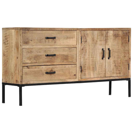 Skänk 140x35x75 cm massivt mangoträ