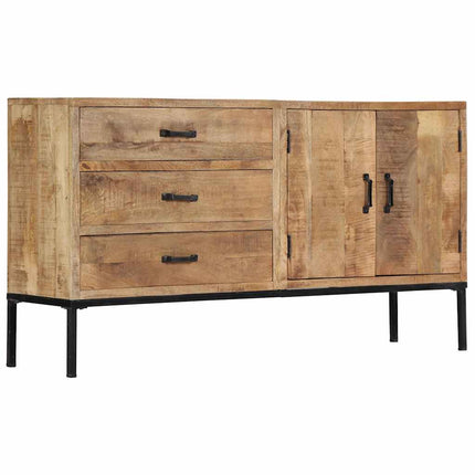 Skänk 140x35x75 cm massivt mangoträ