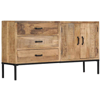 Skänk 140x35x75 cm massivt mangoträ