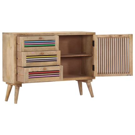Skänk 100x30x75 cm massivt mangoträ