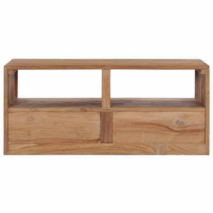 TV-bänk 90x30x40 cm massiv teak
