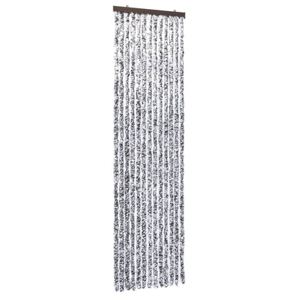 Insektsdraperi brun och beige 56x185 cm chenille