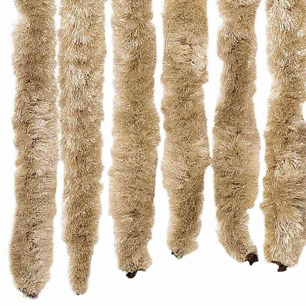 Insektsdraperi beige 56x185 cm chenille