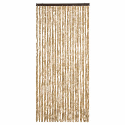 Insektsdraperi beige 90x220 cm chenille