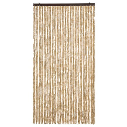 Insektsdraperi beige 100x220 cm chenille